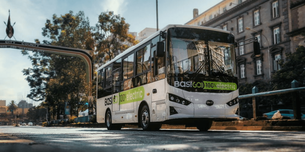 BasiGo electric Bus